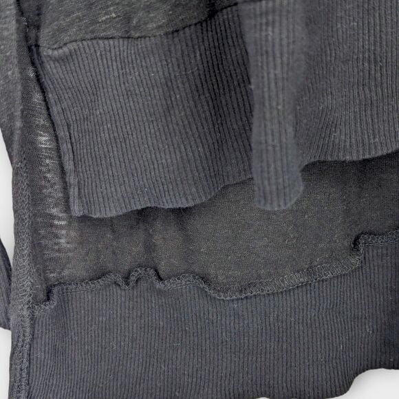 Sarah's Day‎ X White Fox Active Linen Ballet Hoodie Sweater Womens Small WFA - Picture 3 of 9